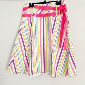 MNG mango rainbow skirt size US4
